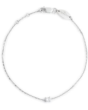 RedLine And Diamond Princesse Bracelet - White
