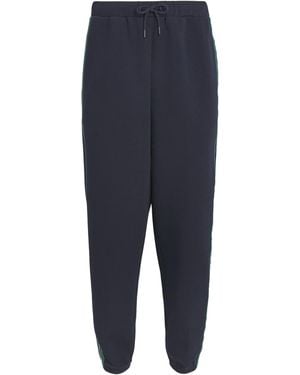 Fred Perry Contrast Tape Sweatpants - Blue