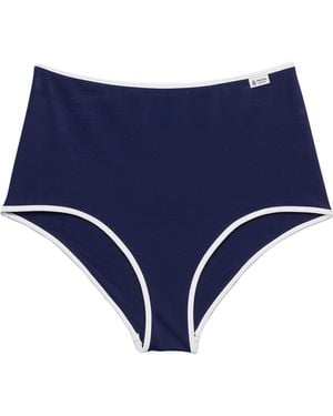 Prada High-Rise Bikini Bottoms - Blue