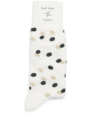Paul Smith Polka Dot Socks - White