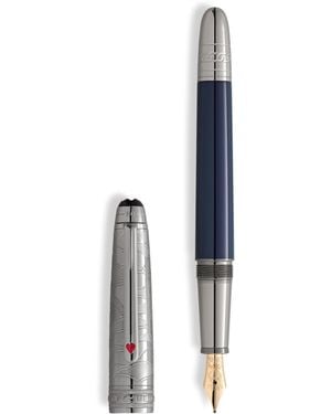Montblanc Meisterstück Around The World Doué Classique Fountain Pen - White
