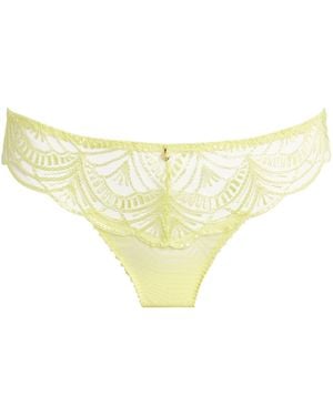 Aubade Cotton Vibes Italian Briefs - Yellow