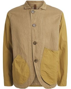 Kapital Linen Ringoman Overshirt - Natural