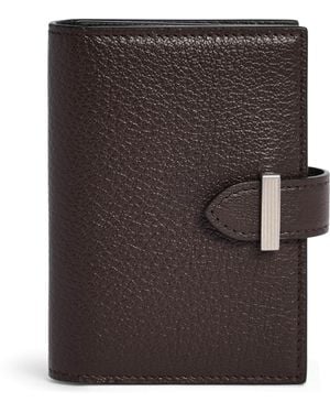 dunhill Small Leather Alfred Business Card Case - Black