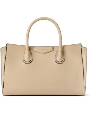 Givenchy Small Antigona Catchall Top-Handle Bag - Natural