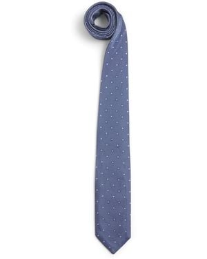 Corneliani Silk Double-Face Tie - Blue