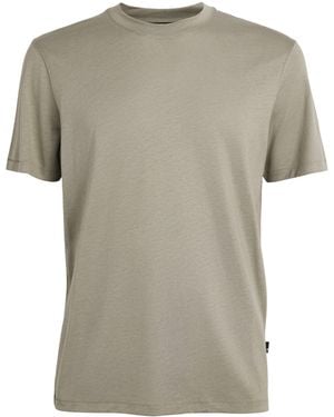 7 For All Mankind Crew-Neck T-Shirt - Grey