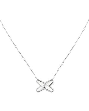 Chaumet And Diamond Jeux De Liens Pendant Necklace - Metallic