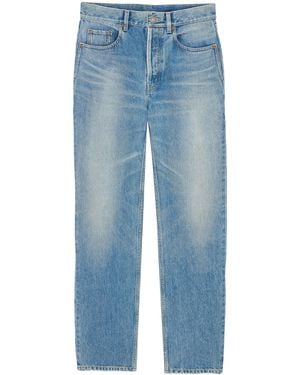 Saint Laurent Mick Long Jeans - Blue