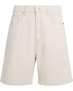 Picante Denim Deck Shorts - White