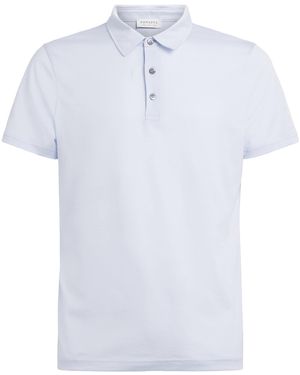 Sunspel Supima Cotton Polo Shirt - White
