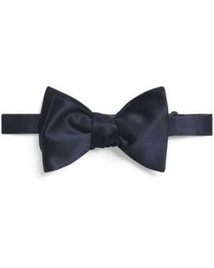 Brioni Silk Bow Tie - Blue
