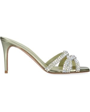 Gina Suede Tasman Ii Slippers - Metallic