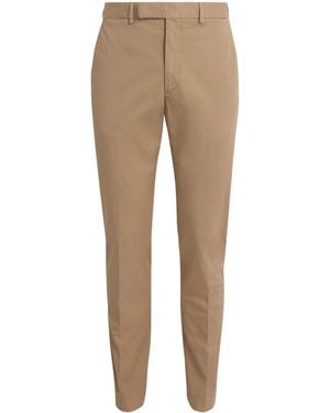 Ralph Lauren Stretch-Cotton Eaton Chinos - Natural