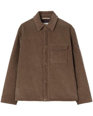 Burberry Corduroy Overshirt - Brown