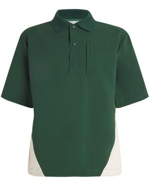 Manors Water-Repellent Ranger Shooter Polo Shirt - Green