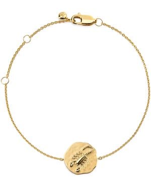 Monica Vinader Vermeil Scorpio Zodiac Bracelet - Metallic