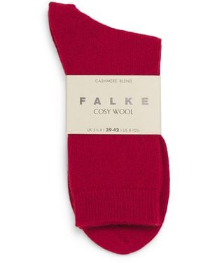 FALKE Cosy Socks - Red
