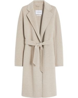 Max Mara Cashmere Belted Coat - Natural