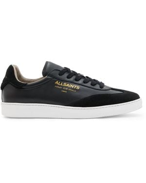 AllSaints Leather Thelma Trainers - Black
