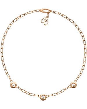 Chopard And Diamond Happy Diamonds Icons Necklace - Metallic