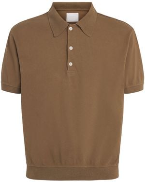 Citizens of Humanity Cotton Polo Shirt - Brown