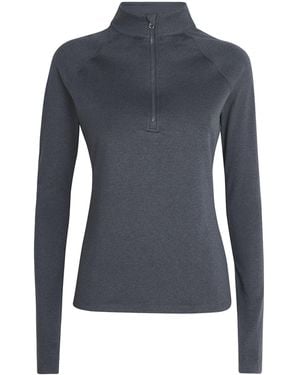 Varley Always Warm Half-Zip Base Layer Top - Blue