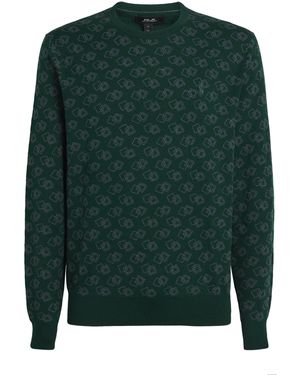 Ralph Lauren Geometric Jacquard Sweater - Green