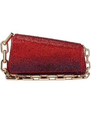 Christian Louboutin Small Degrastrass Degraclutch Bag - Red