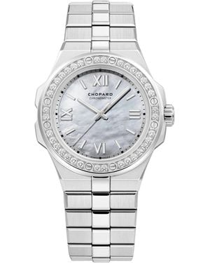 Chopard Stainless Steel And Diamond Alpine Eagle Watch - Metallic