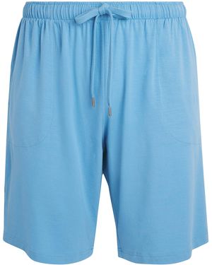 Derek Rose Lounge Shorts - Blue