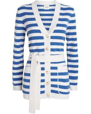 Posse Stripe Ari Cardigan - Blue