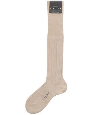 FALKE Milano Knee-High Socks - White