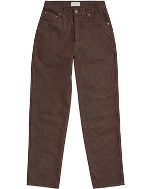 LE17SEPTEMBRE Wide-Leg Jeans - Brown