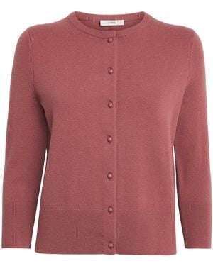 Vince Wool-Blend Cardigan - Pink
