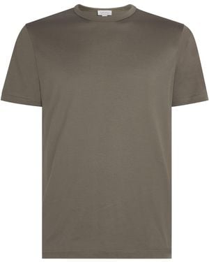 Sunspel Supima Cotton Classic T-Shirt - Grey