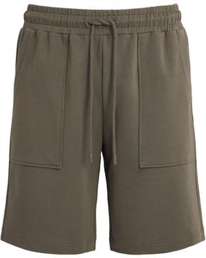 Zimmerli of Switzerland Modal-Cotton Summer Lounge Shorts - Grey