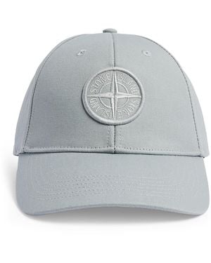 Stone Island Cotton Ghost Baseball Cap - Grey