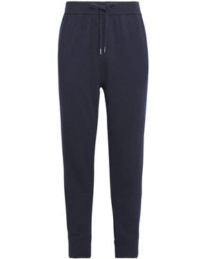 Derek Rose Cashmere Finley Joggers - Blue