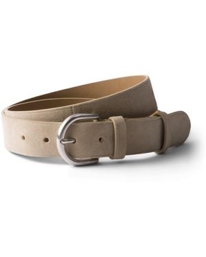 Prada Suede Belt - Brown