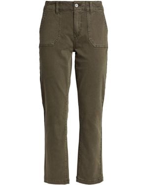 PAIGE Mayslie Straight Jeans - Green