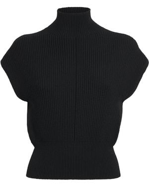 Rick Owens Virgin Wool Maglia Jumper - Black