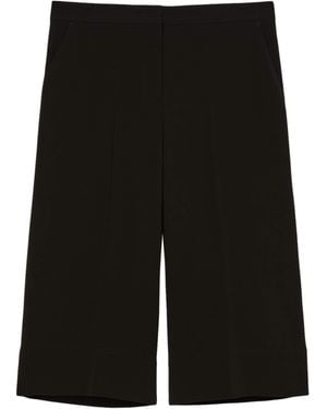 Marina Rinaldi Tailored Bermuda Shorts - Black