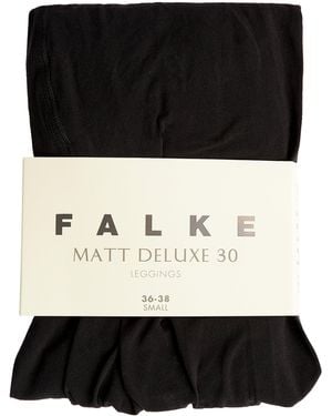 FALKE Matt Deluxe 30 Leggings - Black
