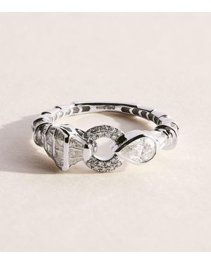 SHAY And Diamond Serpentine Ring - Natural