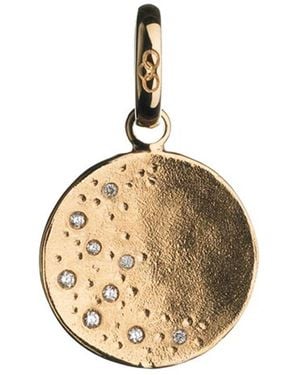 Links of London Watch Over Me Moon 18ct Gold Charm - Metallic