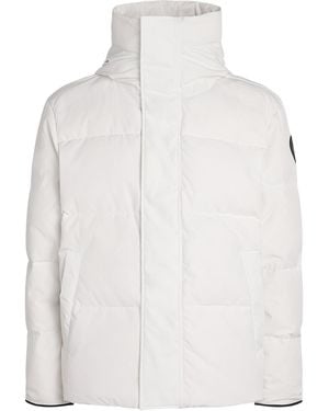 Canada Goose Down Water-Repellent Seymour Parka - White
