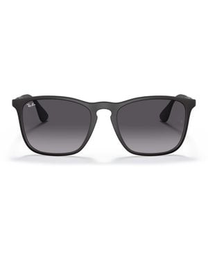 Ray-Ban Chris Square Sunglasses - Grey