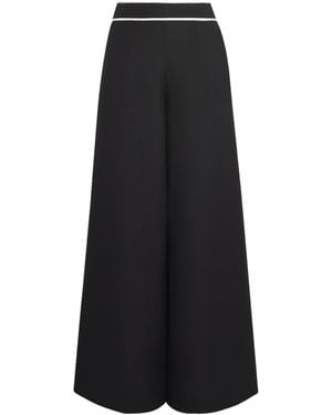 Jonathan Simkhai Linen-Blend Heidi Wide-Leg Pants - Black