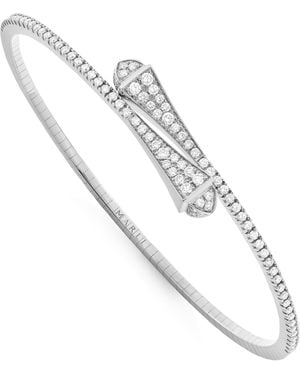 Marli New York And Diamond Cleo Slim Bracelet - White